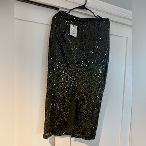 Sparkling Sequin Tube Top